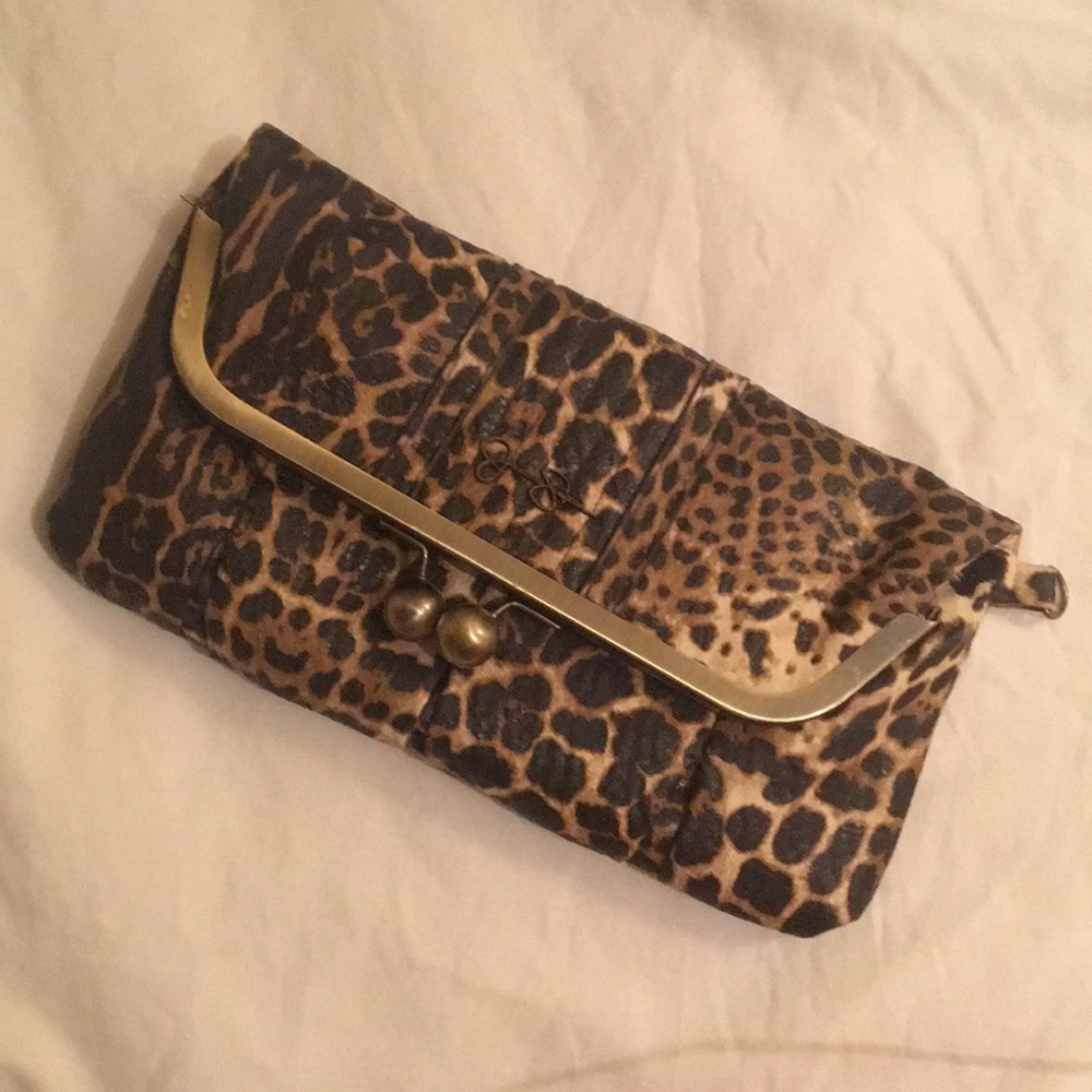 Cheetah print clutch/purse